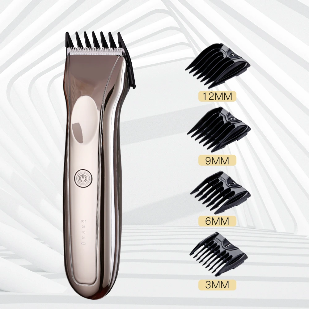 Wholesale high quality new design electric rechargeable professional hair clippers
