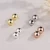 Import wholesale  jewelry accessories findings 925 sterling silver ball shape spacer beads gold plated beads for jewellery making from China