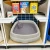 Import Wholesale Medium Cat Litter Box Colorful and Reusable Plastic Semi-Closed Bedpan for New Cats and Owners from China
