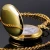 Import Wholesale New Gold Mirror Case Pedant necklace Mens Analog Quartz gold custom logo Pocket Watches from China