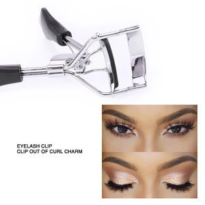 Wholesale O.TWO.O High Quality Stainless Steel Beauty Tools Black Silver Eyelash Curler