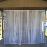 Wholesale Portable and ajustable event wedding aluminum backdrop stand pipe drape in other Trade Show Equipment