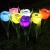 Import wholesale price Waterproof Tulip Flower Shape Solar Powered LED Light Garden Yard Landscape Lamp with Solar Panel from China