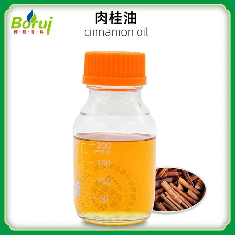 wholesale 100% pure natural cinnamon oil used for cosmetic Hot seller cinnamon essential oil for promoting blood circulation