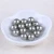 Import wholesale round shape shell pearl half drilled for making earrings from China