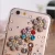 Import Wholesale shockproof transparent phone cover for samsung rhinestone cell phone case for iphone X from China