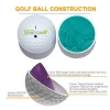 Wholesale Soft 2 Layer Practice Golf Ball for Driving Range