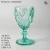 Wholesale Solid Color Engraved Water Glass Goblet