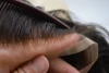 wholesale sunny toupee Hand Tied Men Toupee 100% Human Hair virgin hair cuticle aligned handsome men hair piece in stock