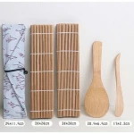 Wholesale Sushi Making Kit Eco-Friendly bamboo sushi Making Tools with buggy bag ,Japanese Sushi Making set