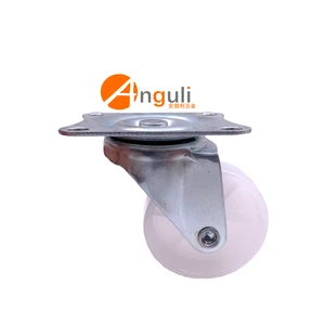 Wholesale Universal furniture High Quality white pp Plastic Swivel caster wheels