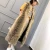 Import Winter Fox Fur Vest Women Elegant Grey Real Fox Fur Gilet from China