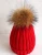 Import Women Fashion Multi Colors Sequins Beanie Allover Cool Cap Girls Faux Fur Pompom Beanie Warm Winter Hat Sequins Hat Ribbed Hat from China