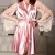 Import Women Sexy Lingerie Silk Lace Kimono Intimate Sleepwear Robe Night Gown Loose Bathrobes from China