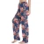 Import Womens Casual Pajama Pants Floral Print Lounge Pants Wide Leg from China