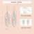 Import Womens Pretty 18K Gold Plated Double Triple Tassel Linear Loops Design Twist Wave Hook Dangle Earrings for Women Girls from China