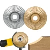 Wood Grinding Wheel Angle Grinder Disc Wood Carving Disc Sanding Abrasive Tool Bore Gold