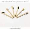 Wooden Handle Small Stainless Steel/Brass/Nylon Wire brush