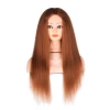 Yaki Straight Training Head With Long Thick Hairs Practice Makeup Hairdressing Mannequin Dolls Styling Maniqui Tete for Sale