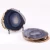 Import Yase China agate slices wholesale home decoration crafts agate slices with gold/sliver edge semi-precious agate slices crafts from China
