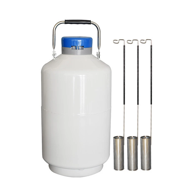 YDS-2 / 3 / 6 / 10L Frozen Cryogenic Cylinder Liquid Nitrogen Dewar Tank