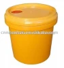 yellow plastic pail