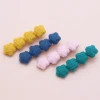 YIYI best seller Korean style cutebaby girl hair clips lovely sweet colorful 4 stars alligator size clips for kids