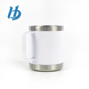 Yongkang Hibour 18/8 Stainless Steel Wholesale Drinkware  11oz White Coffee Mug