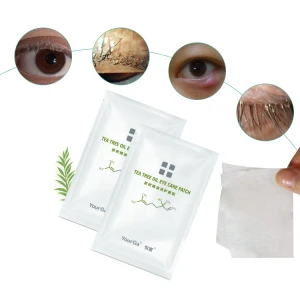 YourGa tea tree oil eye patch cold dry eye mask anti-mites anti-acne tea tree face wash kill the demodex clean the eyelids women