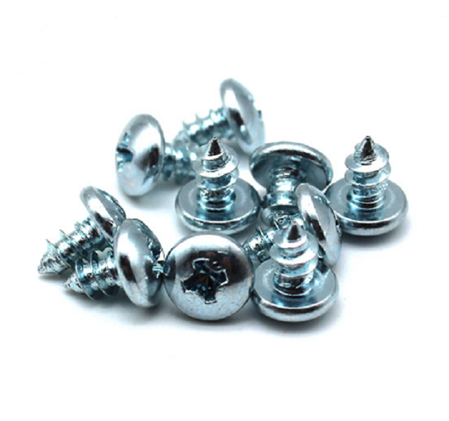 zinc plated grade 8.8 Phillips pan head self tapping screw M4.2x6.5 for electronics