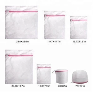 Zipper Mesh Laundry Wash Bag for Laundry, Blouse, Bra, Hosiery, Stocking, Underwear