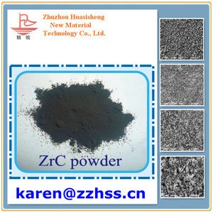 Zirconium Carbide Powder / ZrC Powder in tool parts in milling cutter ,raw material of high performance carbide and alloy steel
