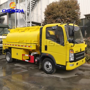 5000 Liters Mobile Mini Fuel Tanker Dispenser Truck