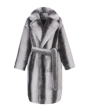 Ladies’ faux fur coats(T84206)