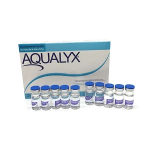 Aqualyx Fat Dissolver solution 10x8ml for face and body weight loss