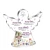 Import Custom logo printed Acrylic awards transparent plastic trophy acrylic made thank you gifts Christmas Ornaments from China