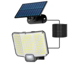 Outdoor Solar Wall Light with Motion Sensor and Easy Remote Operation