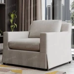 Modern Fabric Living Room Bedroom Furniture Set Sofa Coffee Table Armchair Cabinet Hotel