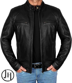 Blacky Leather Jacket For Men