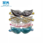 Popular Angle Wing Reusable Glitter Gel Cold Eye Mask for Tighten Eye Skin