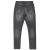 Import Wholesale price men jeans with monkey wash whisker grey color from China