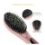 Import Amazon Top Seller Comb Ceramic Ionic Straight Brush Flat Iron Electric Hair Straightener Brush for Anti Scald Home Use from China