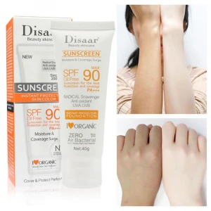 Facial Body Sunscreen Whitening Sun Cream Sunblock Skin Protective Cream Anti-Aging Oil-control Moisturizing SPF 90 Face