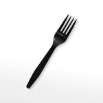Disposable Black Plastic Fork PP