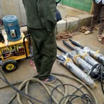 rock splitting tool and equipments
