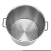 03 style 98L-213L 304 Big  commercial cooking pots outdoor stainless steel cooking stock pots soup pot