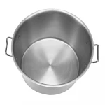 03 style 98L-213L 304 Big  commercial cooking pots outdoor stainless steel cooking stock pots soup pot