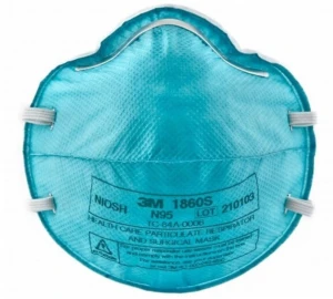 3M™ 1860 Health Care Particulate Respirator and Surgical Mask