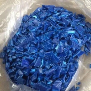 Hdpe Blue drum regrind