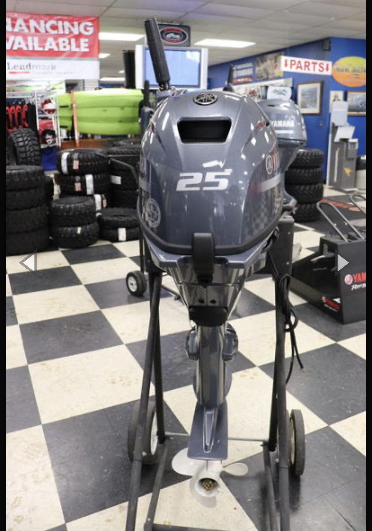 Buy Used Yamaha 25hp 4 Stroke Outboard Motor from MARINE & AUTO CARE ...